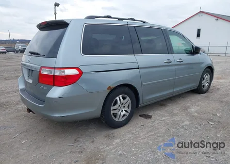 2005 Honda Odyssey Ex из США, поврежденный, VIN 5FNRL38475B082311